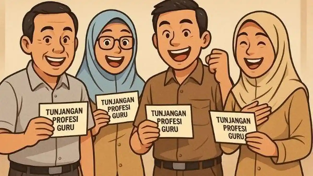 ilustrasi tunjangan profesi guru