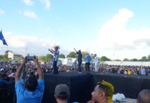 Simpatisan Paslon Melki-Johni Padati Lapangan Sitarda, Massa Terus Berdatangan