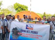 Bank NTT Donasi Bantuan untuk Penyitas Erupsi Gunung Lewotobi