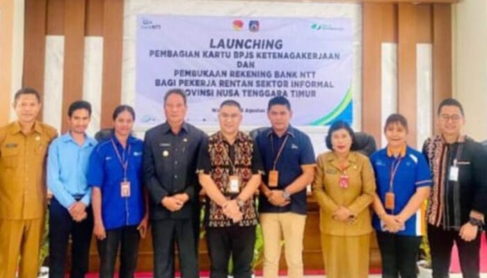 Bank NTT dan Pemprov Hadirkan Perlindungan Sosial bagi 1.565 Pekerja Rentan