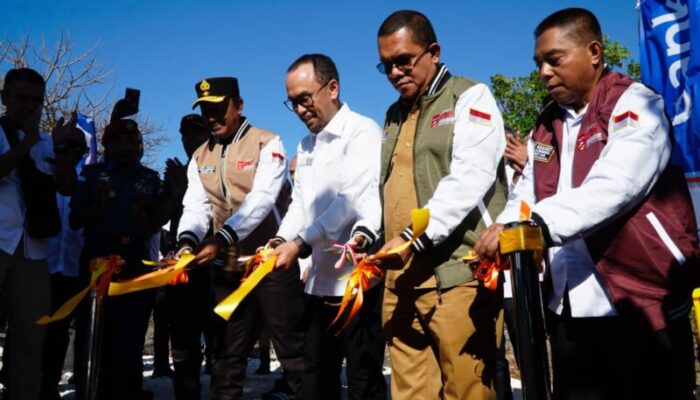 Lima Sumur Bor di Bangun Bank NTT, Diresmikan Gubernur NTT dan Dinikmati Masyarakat