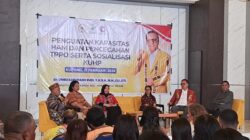 Anggota DPR RI. Dr. Umbu Kabunang Rudy Yanto, Sosialisasi Penguatan kapasitas Pencegahan TPPO dan KUHP