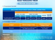 Bank NTT Tetapkan Suku Bunga Dasar Kredit Januari 2026, Dorong Pembiayaan Produktif di NTT