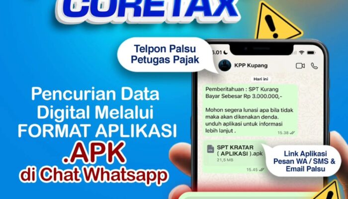 BAHAYA! Penipuan Baru Berkedok Coretax Mengincar Data dan Rekening Masyarakat
