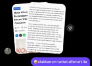 Kasus Curi Minyak Goreng Di Alfamart Kiupukan: Ibu Kepsek SDN Nesam Viral, Anak Terduga Ancam Wartawan ‘Tunggu Tanggal Mainnya’