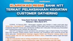 Bank NTT Tegas Bantah Isu Absen Direksi, Peringatkan Penyebar Hoaks