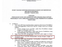 Nasib Guru Honorer Di Sekolah Negeri Diambang Ketidakpastian, Pemerintah Batasi Penugasan Hingga Akhir Tahun 2026