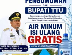 Gratis! Masyarakat TTU Diminta Manfaatkan Depot Air Minum Yang Difasilitasi Falent- Kamilus