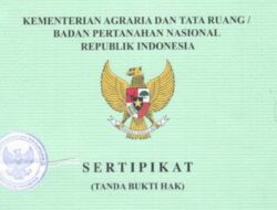 Pemberitahuan Kehilangan Sertifikat Hak Milik