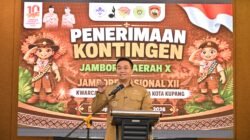 Sambut Peserta Jamnas XII, Wali Kota Kupang: Selamat berkumpul kembali bersama keluarga.